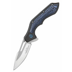 Gil Hibben Hurricane Taschenmesser, blau-schwarz, D2-Werkzeugstahl