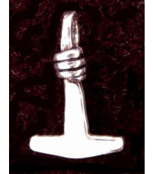 Kleiner Thorshammer aus Silber