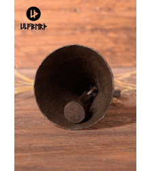 Geschmiedete Klingel aus Eisen, ca. 12 cm hoch