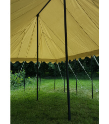 Ritterzelt Markward, 5 x 8 m, 425 gsm, natur