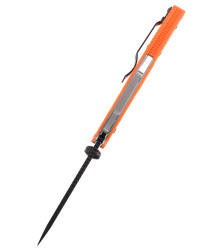 Taschenmesser Demko AD20.5 Clip Point, Orange, DLC