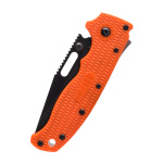 Taschenmesser Demko AD20.5 Clip Point, Orange, DLC