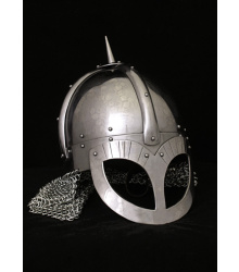 Wikinger-Brillenhelm Gjermundbu-Stil, 2 mm Stahl