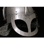 Wikinger-Brillenhelm Gjermundbu-Stil, 2 mm Stahl