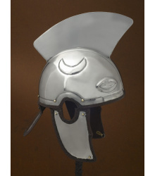 Spätrömischer Centurion Helm (Intercisa IV), Stahl