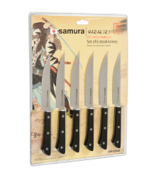 Samura Harakiri Set aus 6 Steak-Messern