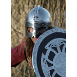 Wikinger Brillenhelm, 2 mm Stahl