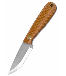 Brisa Necker 70 - Mustard Micarta, Scandi