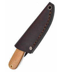 Brisa Necker 70 - Mustard Micarta, Scandi