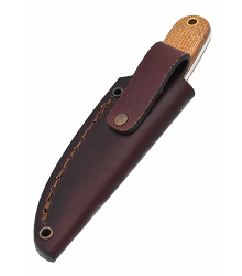 Brisa Necker 70 - Mustard Micarta, Scandi