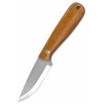 Brisa Necker 70 - Mustard Micarta, Scandi