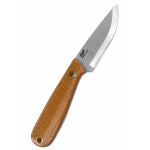 Brisa Necker 70 - Mustard Micarta, Scandi