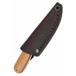 Brisa Necker 70 - Mustard Micarta, Scandi