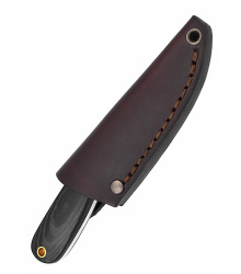 Brisa Necker 70 - Black micarta, Scandi