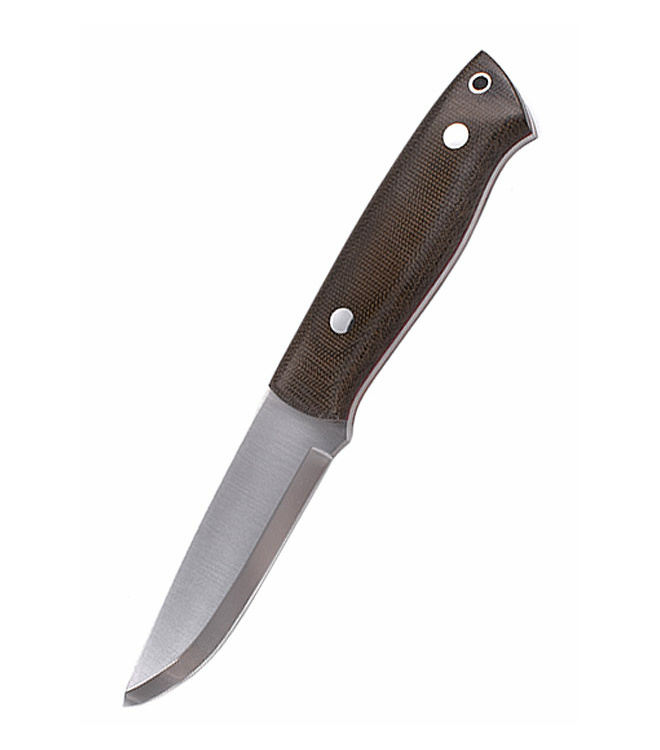 Brisa Trapper 95 - Grünes Micarta, Scandi, Feuerstahl