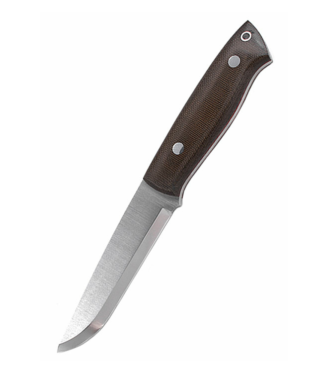 Brisa Trapper 115 - Grünes Micarta, Scandi