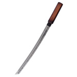 Wakizashi mit Holz - Shirasaya, dunkel, Marto