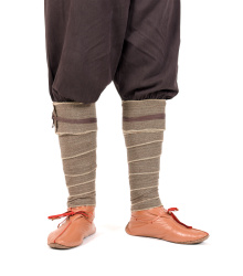 Wikinger Wadenwickel / Beinwickel, Fischgrätmuster, div. Farben