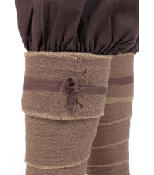 Wikinger Wadenwickel / Beinwickel, Fischgrätmuster, div. Farben