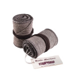 Wikinger Wadenwickel / Beinwickel, Fischgrätmuster, div. Farben Farbe braun/natur