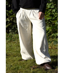 Weite Mittelalter-Hose Hermann, natur
