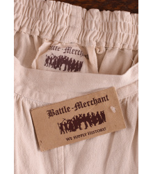 Weite Mittelalter-Hose Hermann, natur