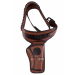 Western Revolver Gürtel mit einem Holster