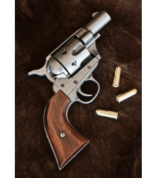 Colt-Taschenrevolver .45, USA 1873, Brauner Holzgriff,...