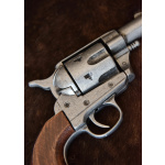 Colt-Taschenrevolver .45, USA 1873, Brauner Holzgriff, Replik