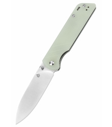 Parrot, satinierte Klinge, Jade G10 Griff