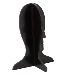 Holzkopf, Display für Kopfbedeckungen/Helme