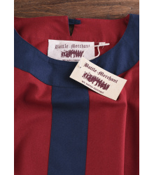 Mittelalterkleid Gudrun, rot/blau