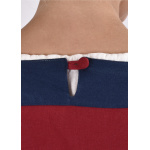 Mittelalterkleid Gudrun, rot/blau