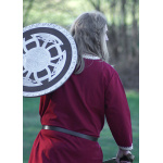 Wikinger Tunika aus Baumwolle, dunkelrot