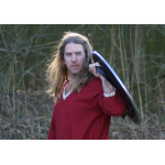 Wikinger Tunika aus Baumwolle, dunkelrot