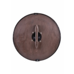 Wikingerschild mit Greiftier-Motiv, handbemalt, 61 cm