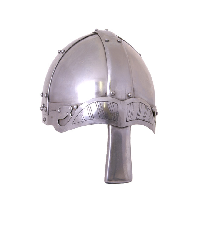 Spangenhelm mit Nasal, 2 mm Stahl