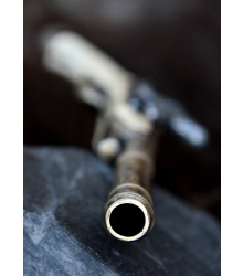 Englische Lucknow-Pistole, 18. Jh., Replik, versch. Ausführungen