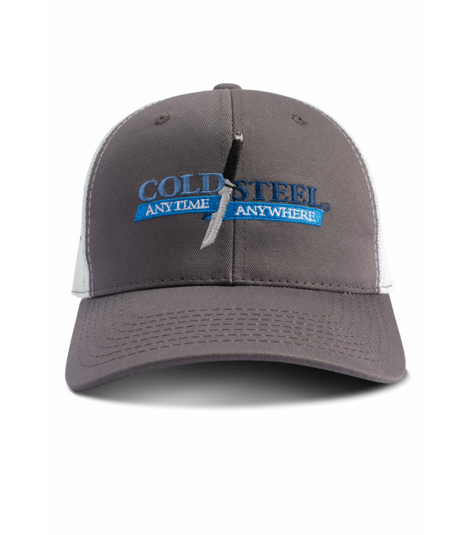 Cold Steel Cap mit Netzeinsatz, Grau-Weiß