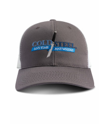 Cold Steel Cap mit Netzeinsatz, Grau-Weiß