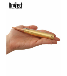 United 50 Cal. Bullet Folding Knife, Klappmesser in Patronenform