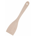 Pfannenwender aus Buchenholz, gebogen, ca. 30 x 7 cm