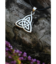 Anhänger aus Silber, Keltischer Dreifaltigkeitknoten