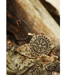 Anhänger aus Bronze, Vegvísir