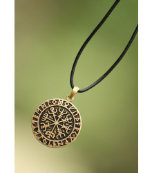 Anhänger aus Bronze, Vegvísir