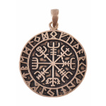 Anhänger aus Bronze, Vegvísir