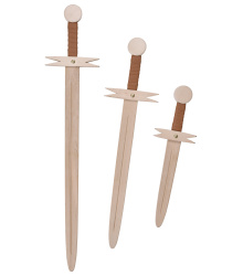 Kinder Holzschwert Drachenbändiger, verschiedene Längen Länge 57 cm