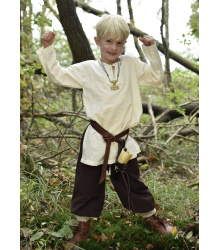 Kinder Mittelalter-Tunika Arn, natur