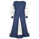Kinder-Wikingerkleid Solveig, blau/natur