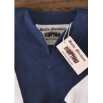 Kinder-Wikingerkleid Solveig, blau/natur